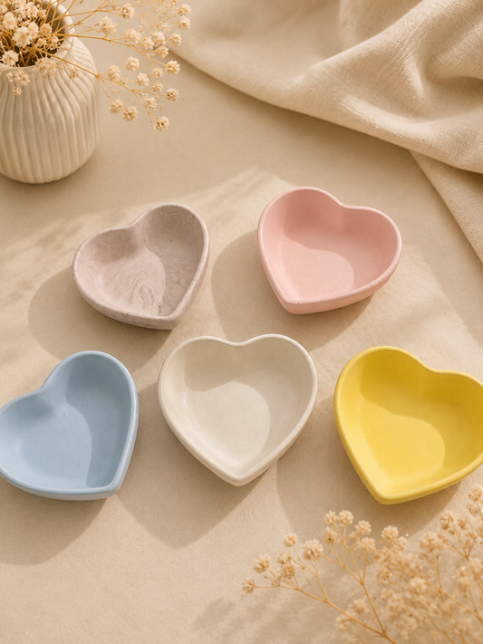 mini heart trinket Boujie & Co
