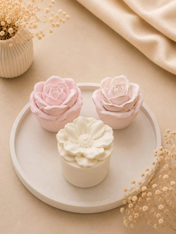 Small Flower Jars With Lids