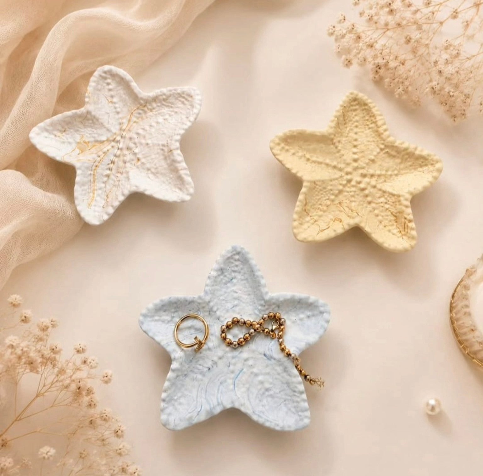 Starfish trinket dish Boujie & Co
